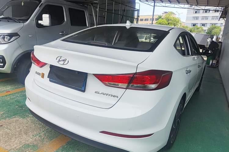 Used Hyundai Elantra (6th Generation / Lingdong) 2020 1.5L CVT Smart & Stylish – Elite Version Rear Right 45 Deg