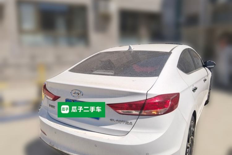Used Hyundai Elantra (6th Generation / Lingdong) 2020 1.5L CVT Smart & Stylish – Elite Version Rear Right 45 Deg
