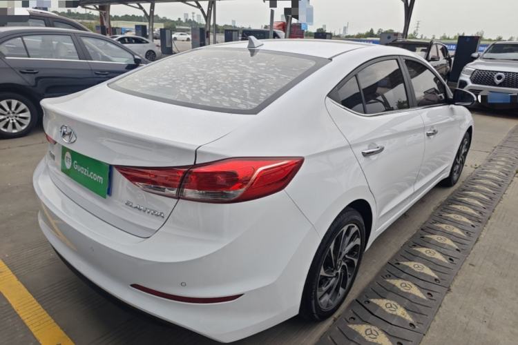 Used Hyundai Elantra (6th Generation / Lingdong) 2020 1.5L CVT Smart & Stylish – Elite Version Rear Right 45 Deg
