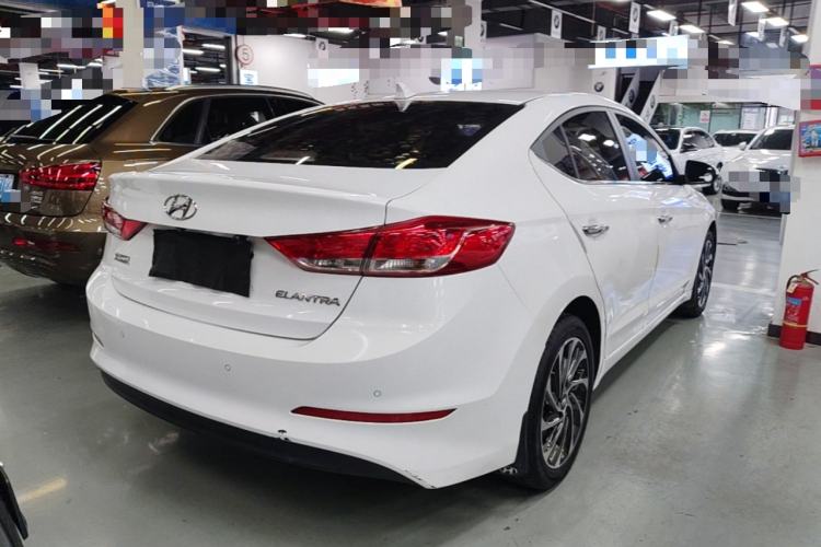 Used Hyundai Elantra (6th Generation / Lingdong) 2020 1.5L CVT Smart & Stylish – Elite Version Rear Right 45 Deg