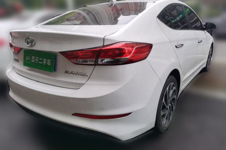 Used Hyundai Elantra (6th Generation / Lingdong) 2020 1.5L CVT Smart & Stylish – Elite Version Rear Right 45 Deg