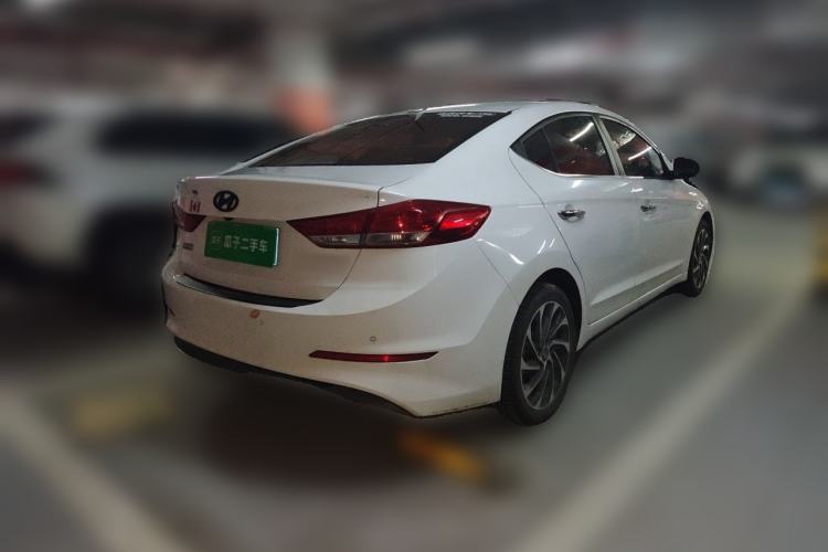 Used Hyundai Elantra (6th Generation / Lingdong) 2020 1.5L CVT Smart & Stylish – Elite Version Rear Right 45 Deg
