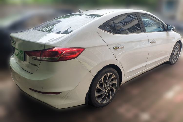 Used Hyundai Elantra (6th Generation / Lingdong) 2020 1.5L CVT Smart & Stylish – Elite Version Rear Right 45 Deg