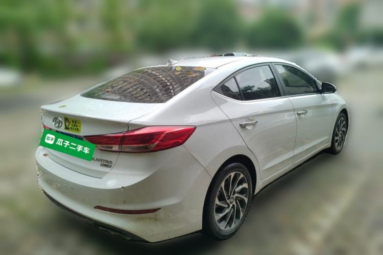 Used Hyundai Elantra (6th Generation / Lingdong) 2020 1.4T Dual-Clutch Xuan Dong · Dynamic Version Rear Right 45 Deg
