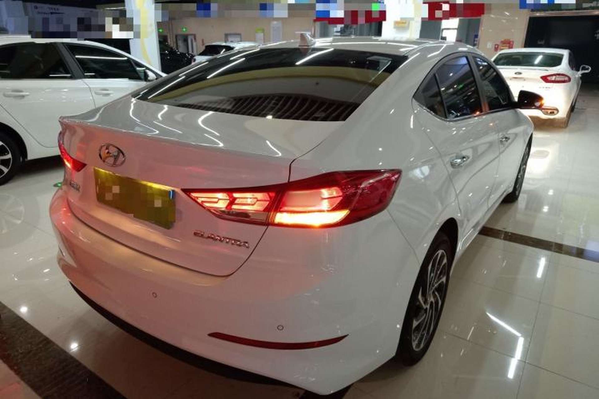 Used Hyundai Elantra (6th Generation / Lingdong) 2020 1.5L CVT Smart & Stylish – Elite Version Rear Right 45 Deg