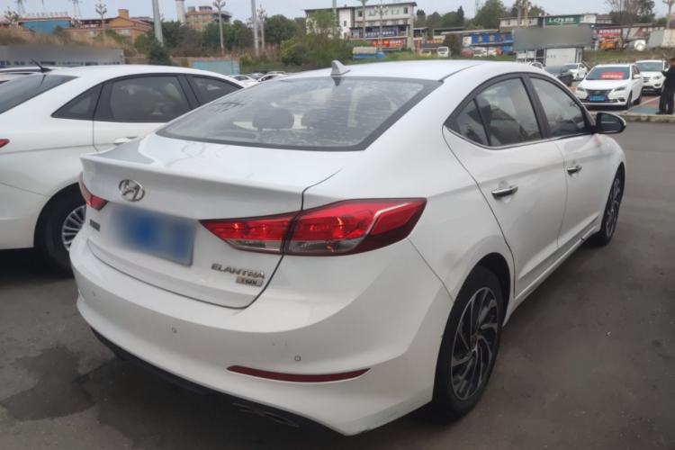 Used Hyundai Elantra (6th Generation / Lingdong) 2020 1.4T Dual-Clutch Xuan Dong · Dynamic Version Rear Right 45 Deg