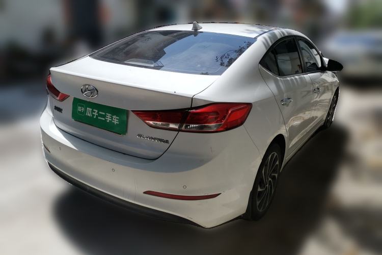 Used Hyundai Elantra (6th Generation / Lingdong) 2020 1.5L CVT Smart & Stylish – Elite Version Rear Right 45 Deg