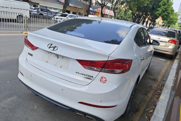 Used Hyundai Elantra (6th Generation / Lingdong) 2020 1.4T Dual-Clutch Xuan Dong · Dynamic Version Rear Right 45 Deg