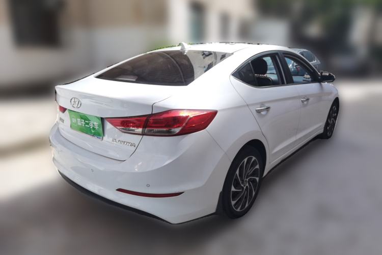 Used Hyundai Elantra (6th Generation / Lingdong) 2020 1.5L CVT Smart & Stylish – Elite Version Rear Right 45 Deg