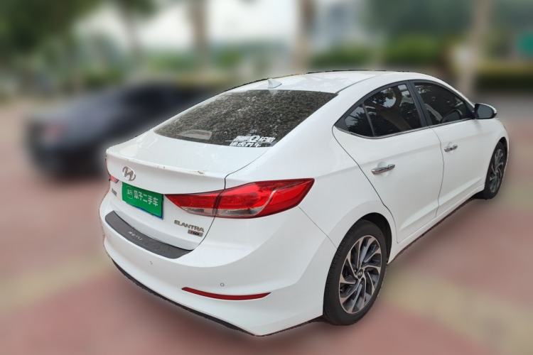 Used Hyundai Elantra (6th Generation / Lingdong) 2020 1.4T Dual-Clutch Xuan Dong · Dynamic Version Rear Right 45 Deg