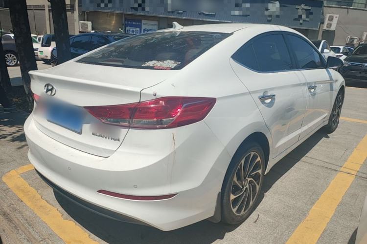 Used Hyundai Elantra (6th Generation / Lingdong) 2020 1.5L CVT Smart & Stylish – Elite Version Rear Right 45 Deg