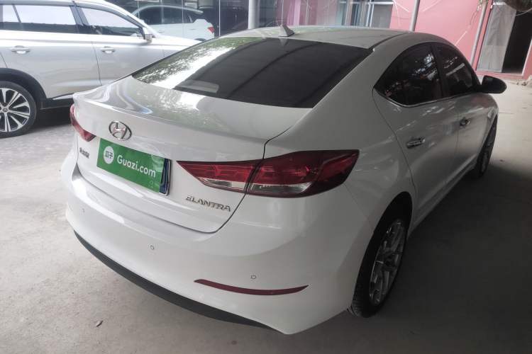 Used Hyundai Elantra (6th Generation / Lingdong) 2020 1.5L CVT Smart & Stylish – Elite Version Rear Right 45 Deg