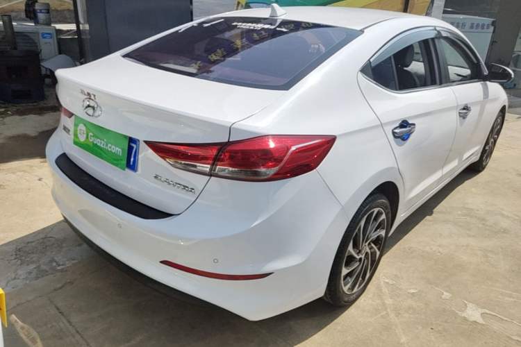 Used Hyundai Elantra (6th Generation / Lingdong) 2020 1.5L CVT Smart & Stylish – Elite Version Rear Right 45 Deg