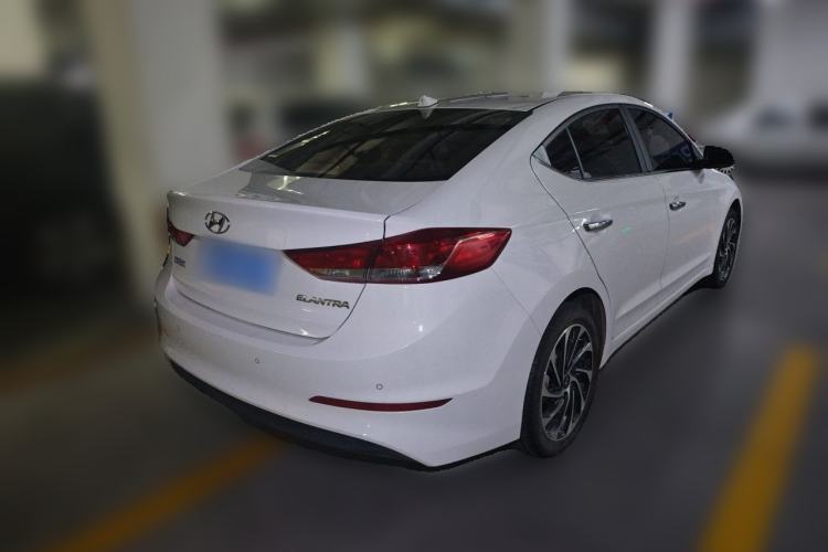 Used Hyundai Elantra (6th Generation / Lingdong) 2020 1.5L CVT Smart & Stylish – Elite Version Rear Right 45 Deg