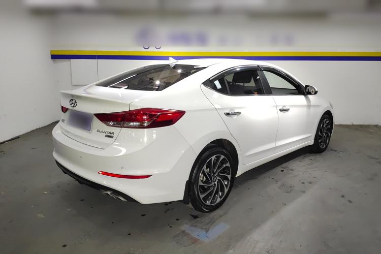 Used Hyundai Elantra (6th Generation / Lingdong) 2020 1.4T Dual-Clutch Xuan Dong · Dynamic Version Rear Right 45 Deg