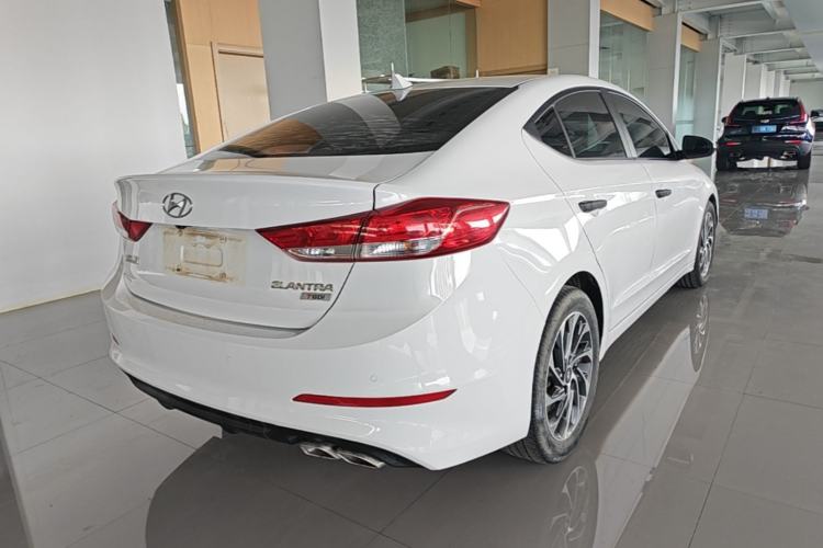 Used Hyundai Elantra (6th Generation / Lingdong) 2020 1.4T Dual-Clutch Xuan Dong · Dynamic Version Rear Right 45 Deg