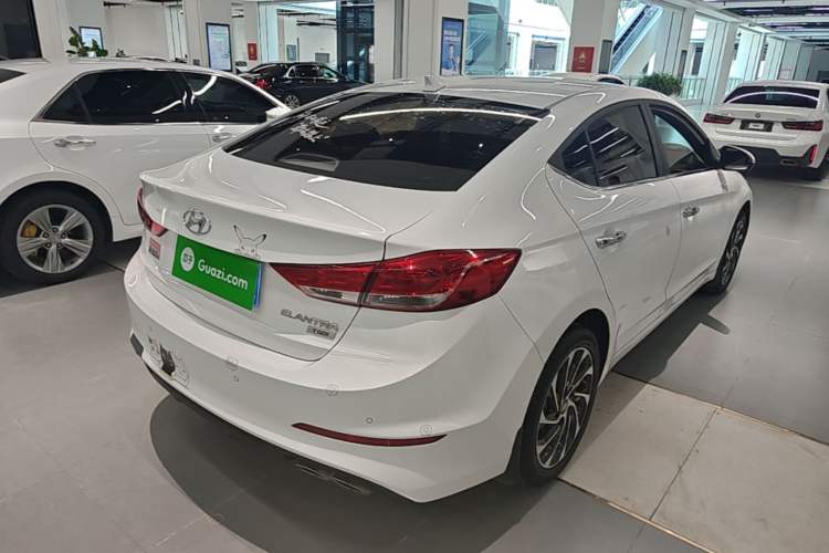 Used Hyundai Elantra (6th Generation / Lingdong) 2020 1.4T Dual-Clutch Xuan Dong · Dynamic Version Rear Right 45 Deg