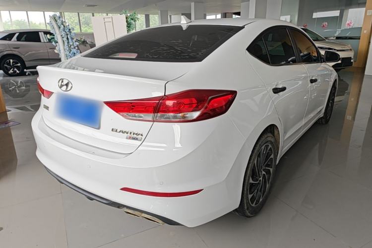 Used Hyundai Elantra (6th Generation / Lingdong) 2020 1.4T Dual-Clutch Xuan Dong · Dynamic Version Rear Right 45 Deg