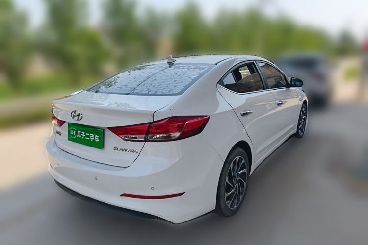 Used Hyundai Elantra (6th Generation / Lingdong) 2020 1.5L CVT Smart & Stylish – Elite Version Rear Right 45 Deg
