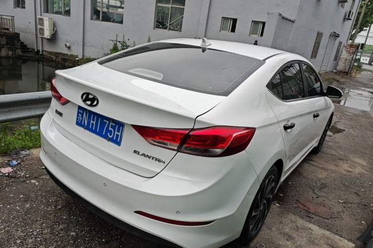 Used Hyundai Elantra (6th Generation / Lingdong) 2020 1.5L CVT Smart & Stylish – Elite Version Rear Right 45 Deg