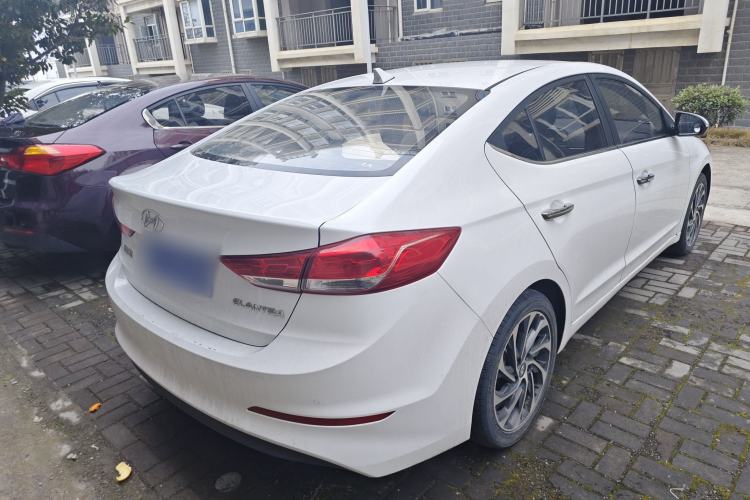 Used Hyundai Elantra (6th Generation / Lingdong) 2020 1.5L CVT Smart & Stylish – Elite Version Rear Right 45 Deg