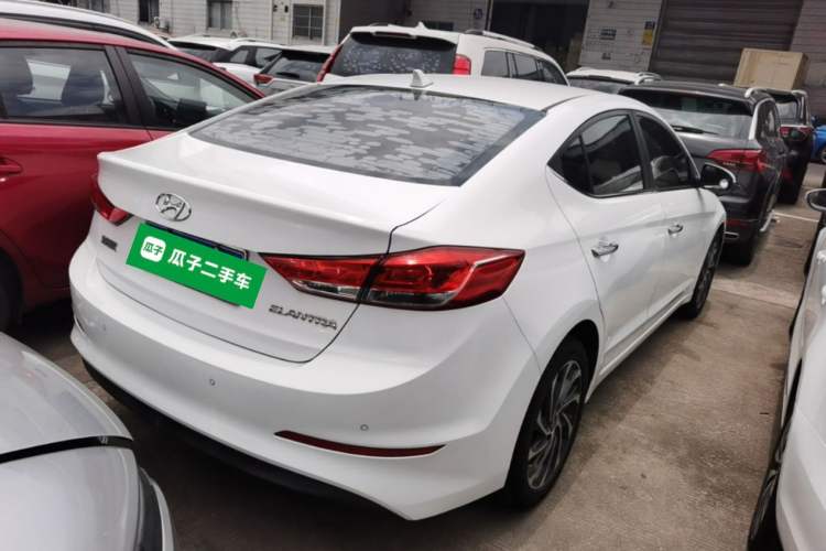Used Hyundai Elantra (6th Generation / Lingdong) 2020 1.5L CVT Smart & Stylish – Elite Version Rear Right 45 Deg