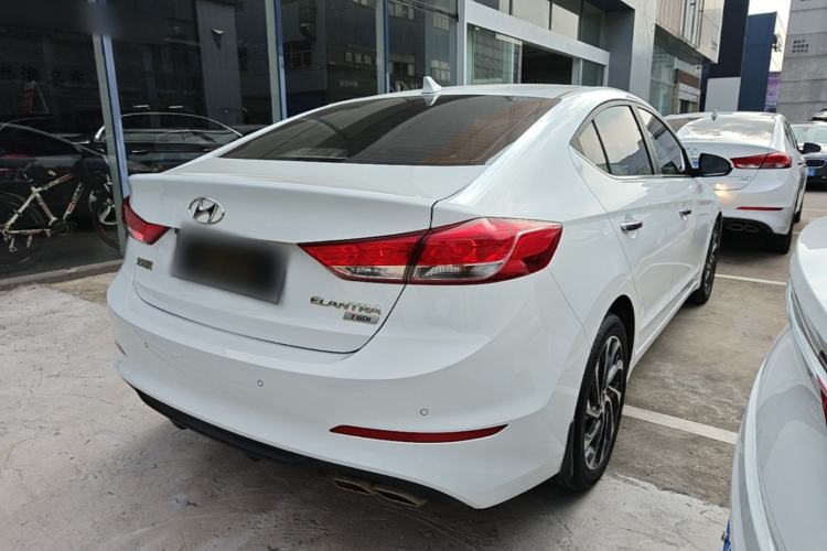 Used Hyundai Elantra (6th Generation / Lingdong) 2020 1.4T Dual-Clutch Xuan Dong · Dynamic Version Rear Right 45 Deg