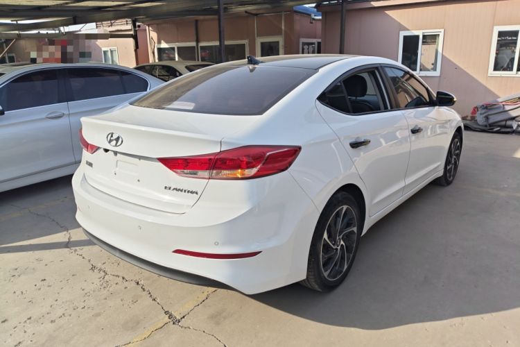 Used Hyundai Elantra (6th Generation / Lingdong) 2020 1.5L CVT Smart & Stylish – Elite Version Rear Right 45 Deg