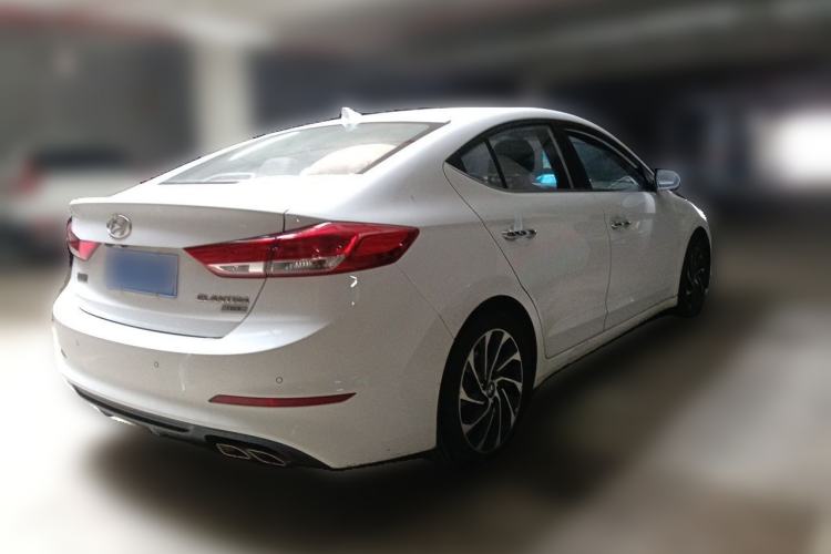 Used Hyundai Elantra (6th Generation / Lingdong) 2020 1.4T Dual-Clutch Xuan Dong · Dynamic Version Rear Right 45 Deg
