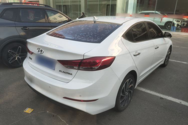 Used Hyundai Elantra (6th Generation / Lingdong) 2020 1.5L CVT Smart & Stylish – Elite Version Rear Right 45 Deg