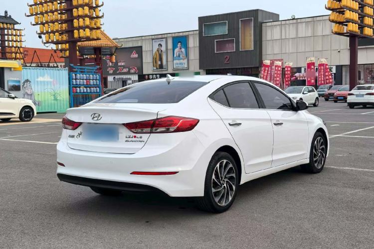 Used Hyundai Elantra (6th Generation / Lingdong) 2020 1.5L CVT Smart & Stylish – Elite Version Rear Right 45 Deg