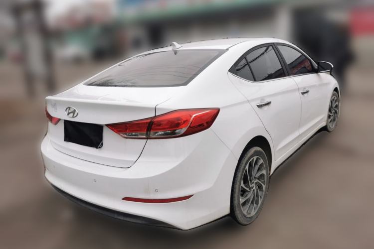 Used Hyundai Elantra (6th Generation / Lingdong) 2020 1.5L CVT Smart & Stylish – Elite Version Rear Right 45 Deg