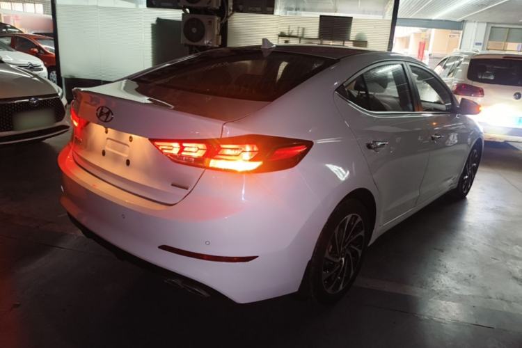 Used Hyundai Elantra (6th Generation / Lingdong) 2020 1.4T Dual-Clutch Xuan Dong · Dynamic Version Rear Right 45 Deg