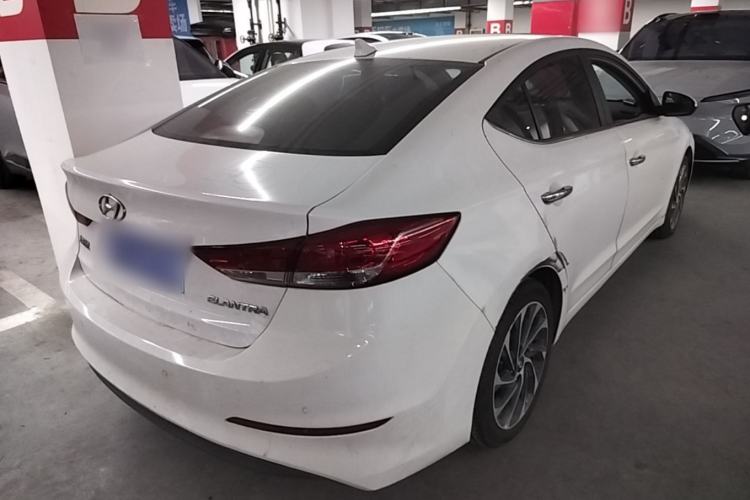 Used Hyundai Elantra (6th Generation / Lingdong) 2020 1.5L CVT Smart & Stylish – Elite Version Rear Right 45 Deg