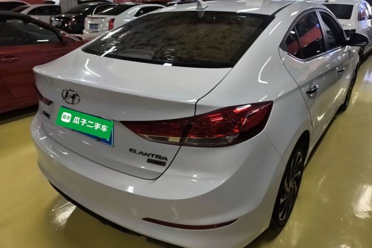 Used Hyundai Elantra (6th Generation / Lingdong) 2020 1.4T Dual-Clutch Xuan Dong · Dynamic Version Rear Right 45 Deg