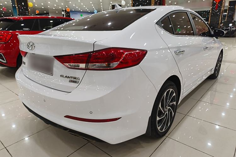 Used Hyundai Elantra (6th Generation / Lingdong) 2020 1.4T Dual-Clutch Xuan Dong · Dynamic Version Rear Right 45 Deg