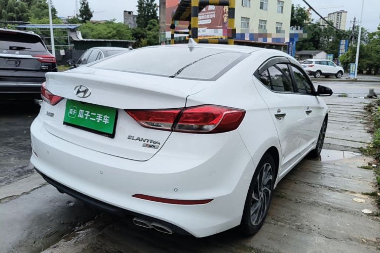 Used Hyundai Elantra (6th Generation / Lingdong) 2020 1.4T Dual-Clutch Xuan Dong · Dynamic Version Rear Right 45 Deg