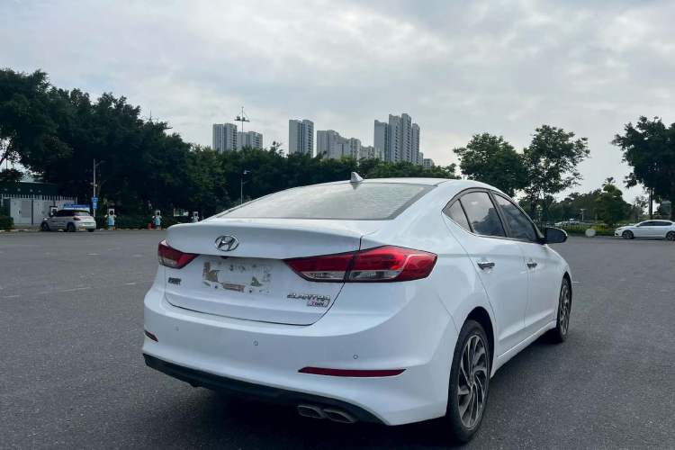 Used Hyundai Elantra (6th Generation / Lingdong) 2020 1.4T Dual-Clutch Xuan Dong · Dynamic Version Rear Right 45 Deg