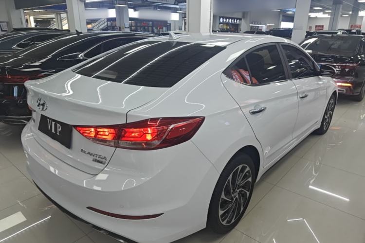 Used Hyundai Elantra (6th Generation / Lingdong) 2020 1.4T Dual-Clutch Xuan Dong · Dynamic Version Rear Right 45 Deg