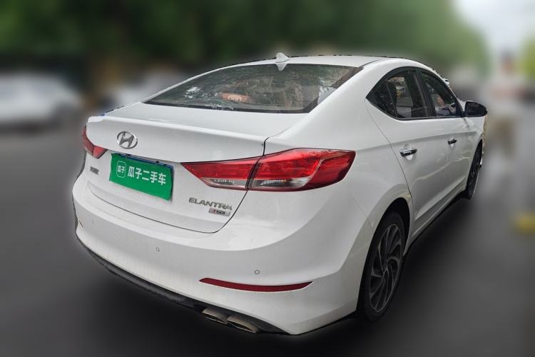 Used Hyundai Elantra (6th Generation / Lingdong) 2020 1.4T Dual-Clutch Xuan Dong · Dynamic Version Rear Right 45 Deg