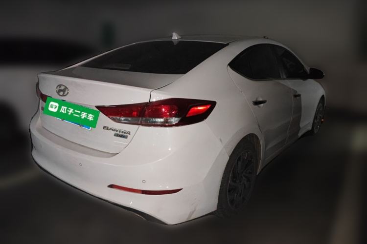 Used Hyundai Elantra (6th Generation / Lingdong) 2020 1.4T Dual-Clutch Xuan Dong · Dynamic Version Rear Right 45 Deg