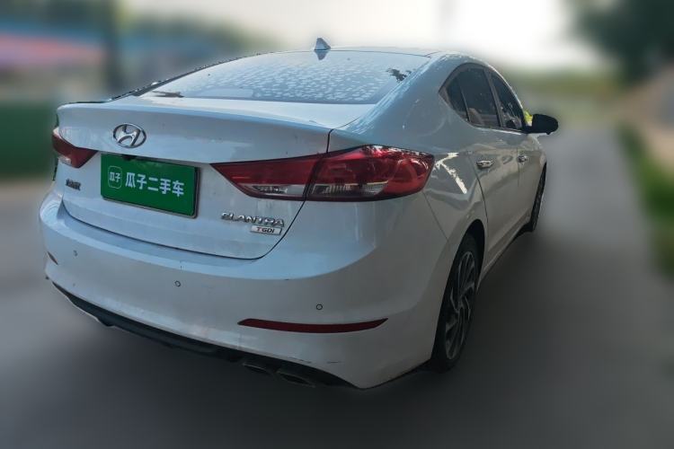 Used Hyundai Elantra (6th Generation / Lingdong) 2020 1.4T Dual-Clutch Xuan Dong · Dynamic Version Rear Right 45 Deg