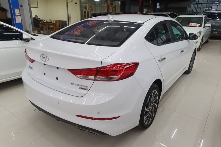 Used Hyundai Elantra (6th Generation / Lingdong) 2020 1.4T Dual-Clutch Xuan Dong · Dynamic Version Rear Right 45 Deg