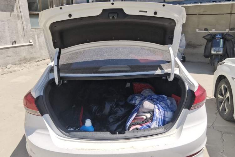 Used Hyundai Elantra (6th Generation / Lingdong) 2020 1.5L CVT Smart & Stylish – Elite Version Trunk