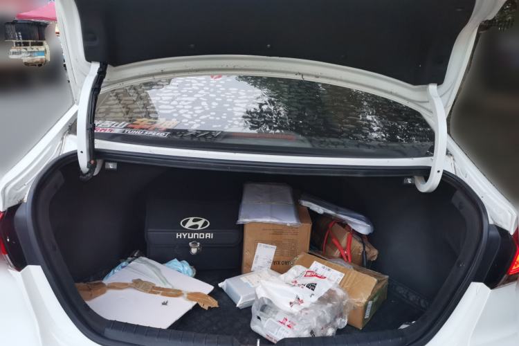 Used Hyundai Elantra (6th Generation / Lingdong) 2020 1.4T Dual-Clutch Xuan Dong · Dynamic Version Trunk