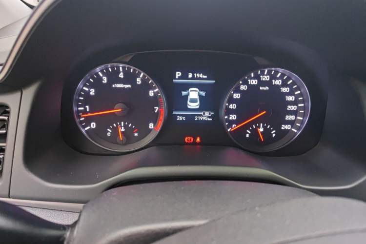 Used Hyundai Elantra (6th Generation / Lingdong) 2020 1.5L CVT Smart & Stylish – Elite Version Odometer Close Up