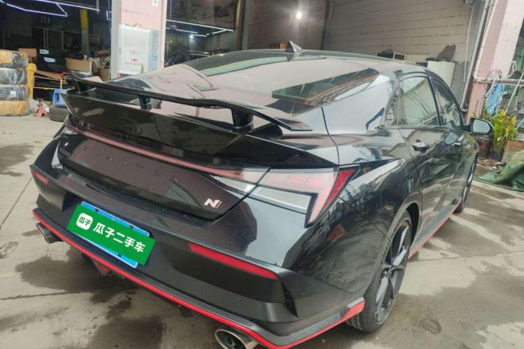 Used Hyundai Elantra N 2023 2.0T Sport Package Edition Rear Right 45 Deg