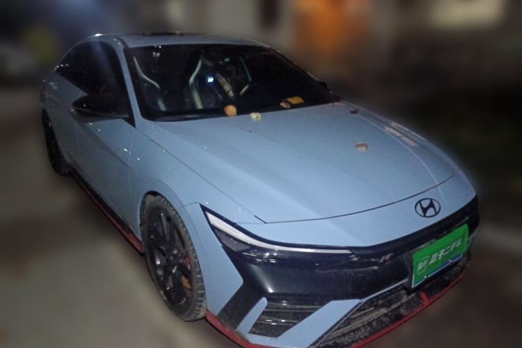 Used Hyundai Elantra N 2023 2.0T Sport Package Edition Front Right 45 Deg