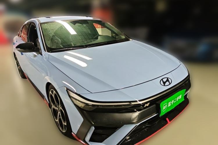 Used Hyundai Elantra N 2025 2.0T N Front Right 45 Deg