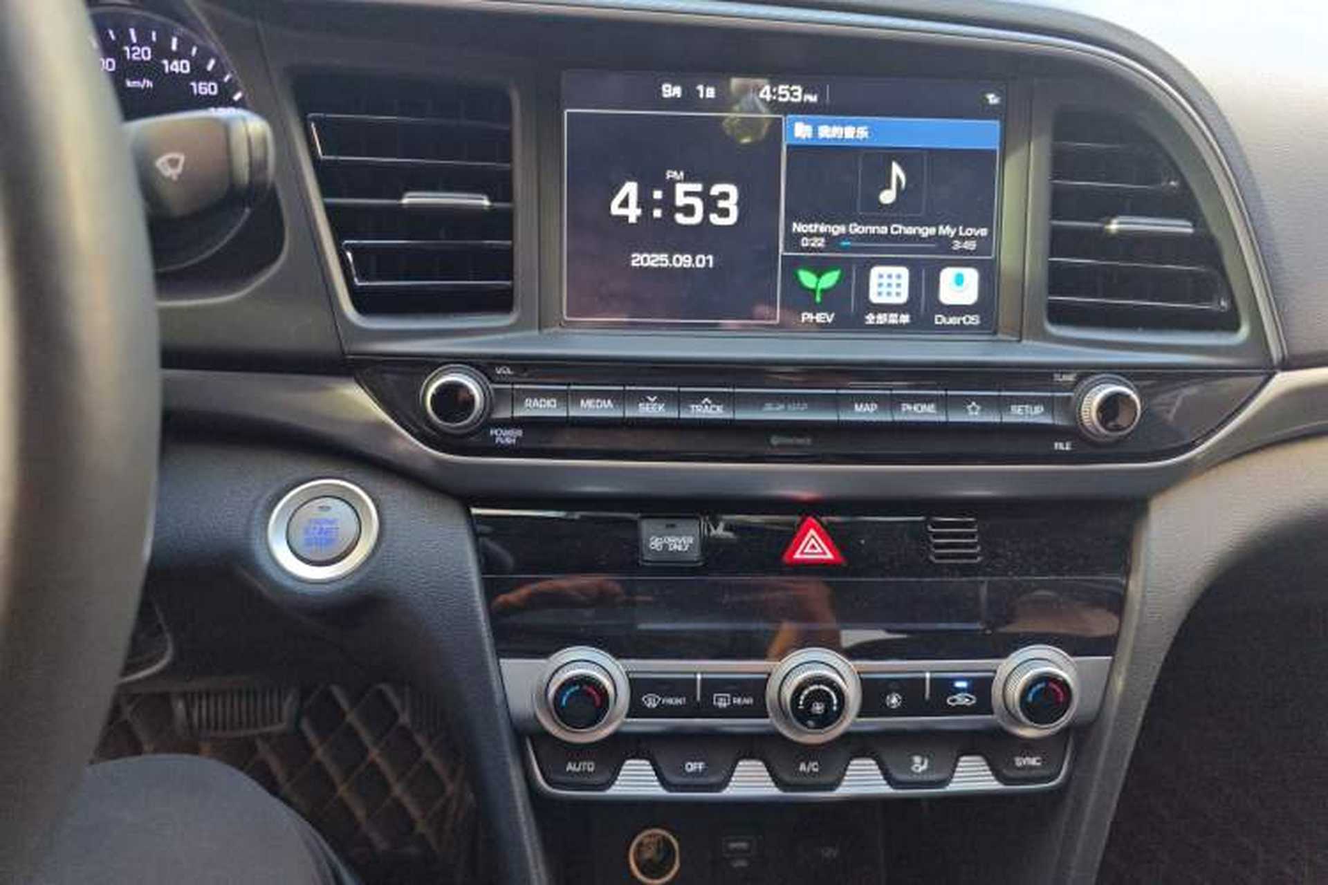 Used Hyundai Elantra PHEV 2019 1.6L PHX Le Xing Edition Audio And AC Panel